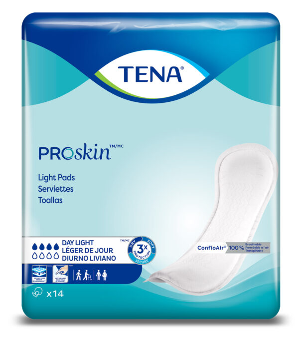 Coussinet TENA léger de jour ( 14/ pqt )