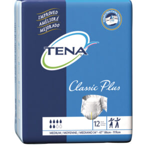 Culotte TENA Classic Plus grandeur Medium (12/pqt)