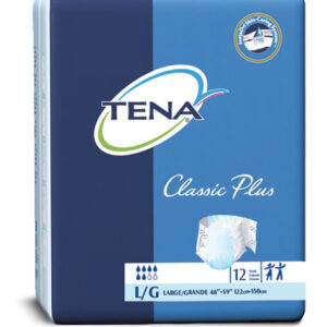 Culotte TENA Classic Plus grandeur Large (12/pqt)