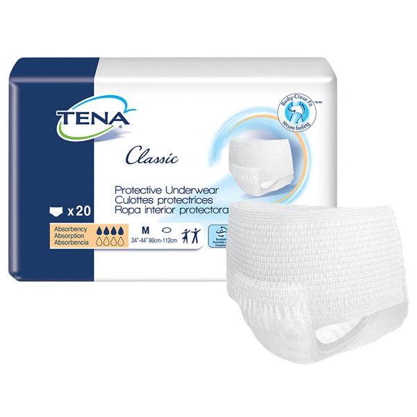 Culotte TENA régulière médium (20/pqt)