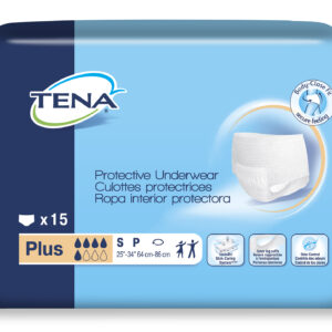 Culotte TENA plus, S/P (15/pqt)
