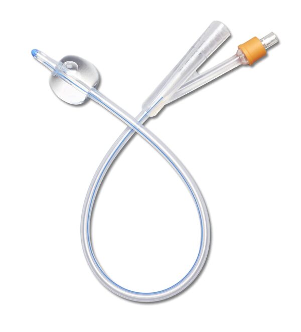 Sonde en sillicone  14 Fr  -  2 voies - 5cc