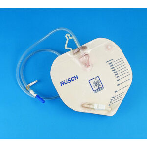 Sac urinaire de nuit 2000 cc avec valve anti-reflux Rush