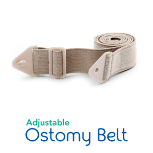 Ceinture pour stomie - large gauche 2 1/4"