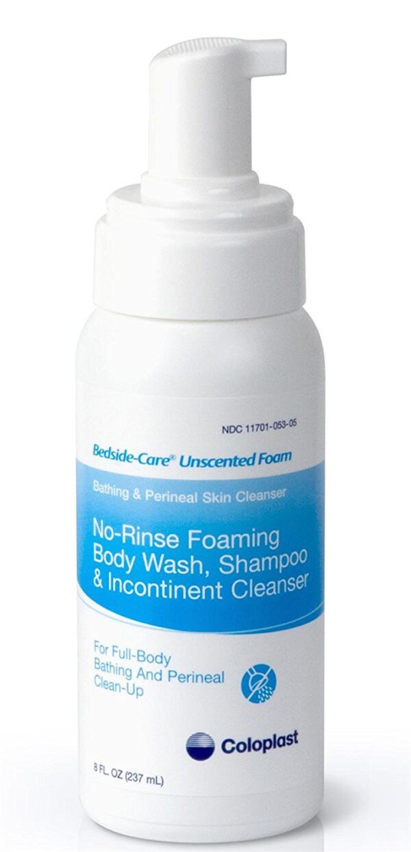 Shampooing sans rinçage en mousse non parfumé 125 ml
