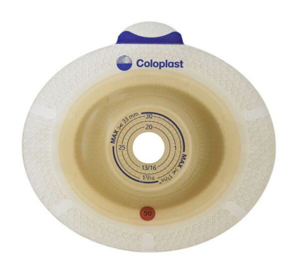 Collerette à port standard convexe à découper  1  1/2"  ( 5/bte )