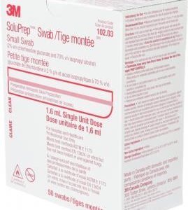 Tige à la chlorexidine 2% avec alcool  70%  ( 50/bte )