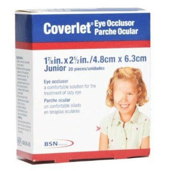 Pansement pour occlusion occulaire  4.8 cm  x  6.3 cm  ( 20/bte )