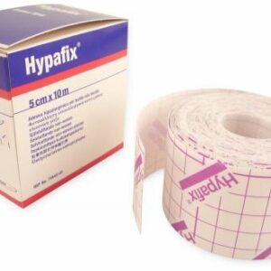 Pansement non-tissée adhésive Hypafix 5cm x 10m