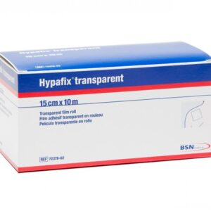 Pansement adhésif transparent Hypafix Waterproof  15 cm x  10 m