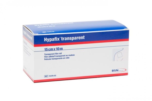 Pansement adhésif transparent Hypafix Waterproof  15 cm x  10 m