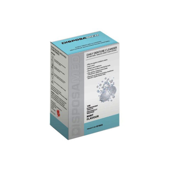 Pastille nettoyante pour dentier Disposamed  ( 108/bte )