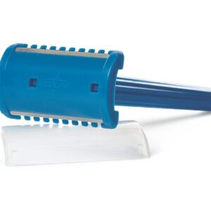 Rasoir jetable bleu avec double face