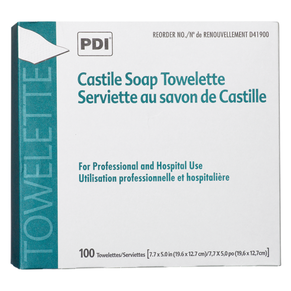 Tampon au savon de Castile  ( 100/bte )