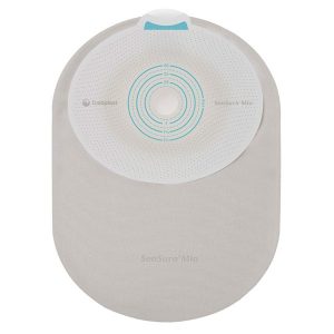 Sac pour urostomie 1 Pièce opaque précoupé 1"  ( 10/bte )