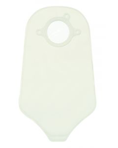 Sac pour urostomie Natura avec valve transparent  2 3/4"  ( 10/bte )