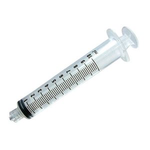 Seringue stérile 10 cc sans aiguille