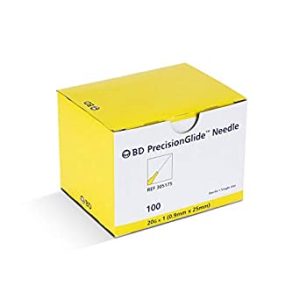 Aiguille hypodermique  20G x 1"  (100/bte)