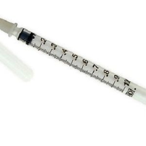Seringue 1 ml 27 G 1/2" ( 100/bte )