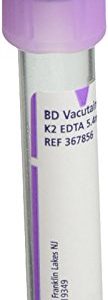 Tube de prélèvement sanguin BD lavande  EDTA  3 ml  ( 100/bte )