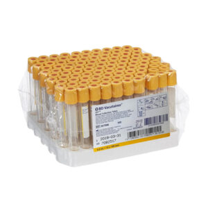 Tubes de prélèvement sanguin BD Or  5 ml  -  13 x  100 mm  (100/bte)