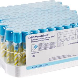 Tube de prélèvement sanguin BD Bleu  4.5 ml  (100/bte)