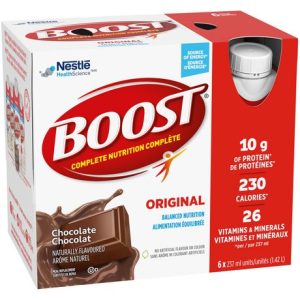 Substitut de repas liquide Boost chocolat 8 oz  ( 27/cs )