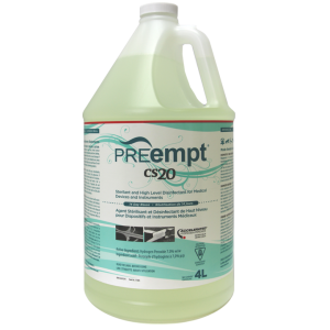 Désinfectant pour instrument PreEmpt  CS20 - 4 Litres