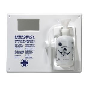 Station pour nettoyage oculaire avec bouteille 32 oz ( 1000ml )