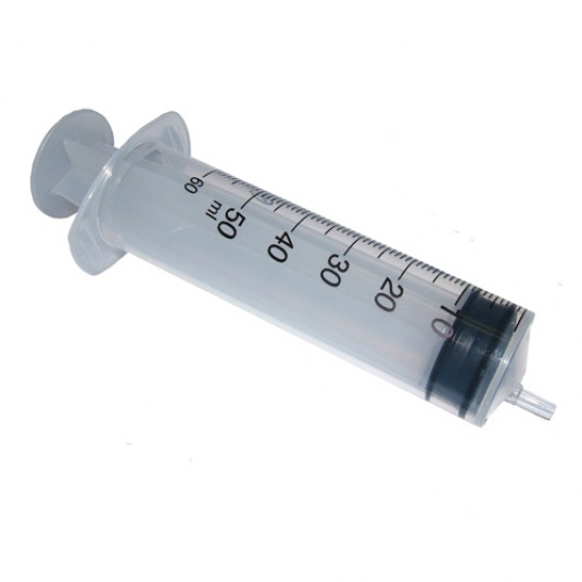 Seringue 60ml avec embout pour tubes