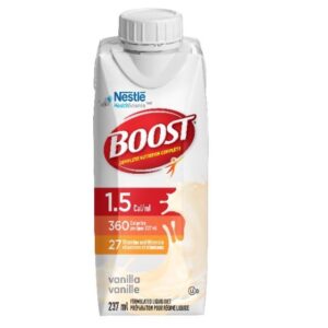 Substitut de repas liquide Boost vanille 8 oz  (24/cs)