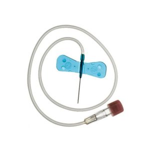 Ensemble de perfusion avec ailes  23 G  x  3/4" avec tube 3.5"  ( 100/bte )