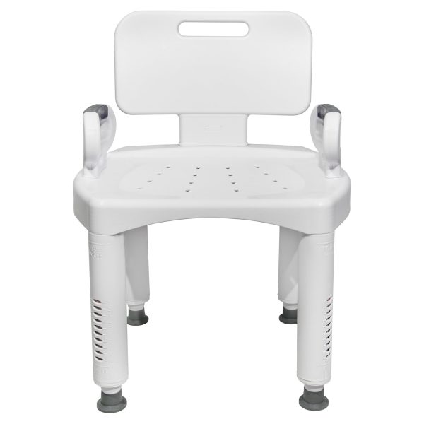 Banc de bain Premium avec bras et dossier ( capacité 350 lbs )