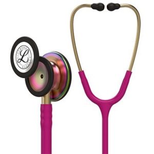 Stéthoscope Littmann Classic III  27" branche laiton  Framboise