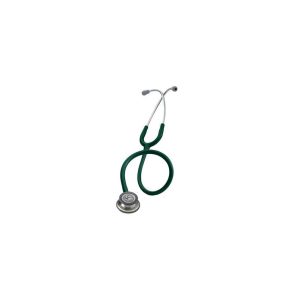 Stéthoscope Littmann Classic III  27" branche fini noir - Bleu Caraïbes
