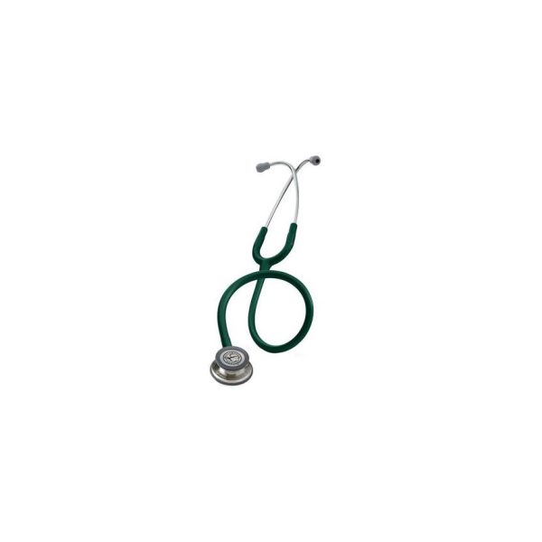 Stéthoscope Littmann Classic III  27" branche fini noir - Bleu Caraïbes