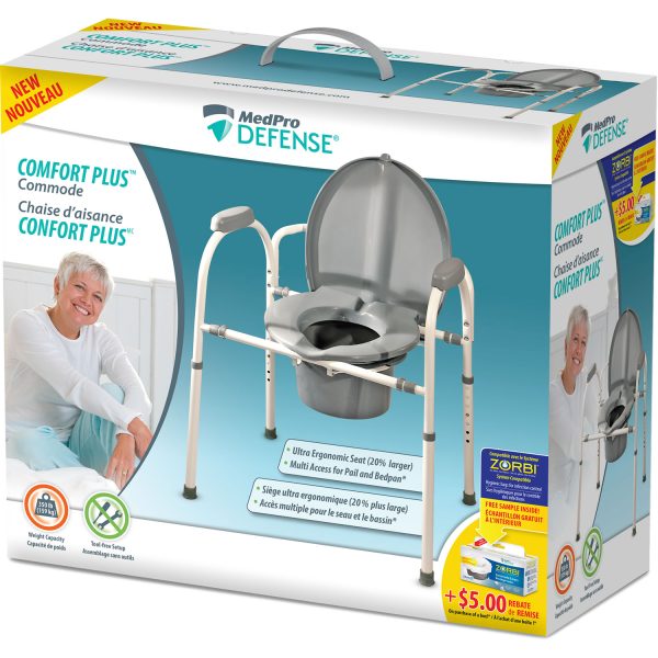Chaise d'aisance Comfort Plus