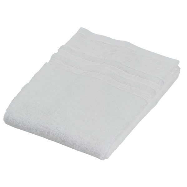 Serviette de bain blanche suprême Serenity   24" x  50"