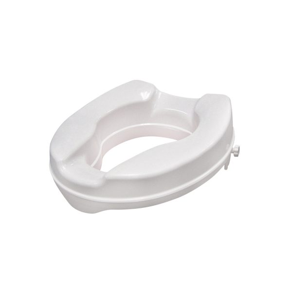 Siège de toilette surélevé, 2" avec vis