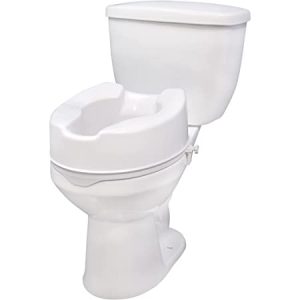 Siège de toilette surélevé 6" avec vis