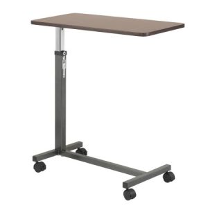 Table de lit automatique noyer avec base en H