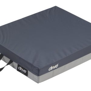 Coussin pour fauteuil roulant en gel/mousse 18"x16"x 3"