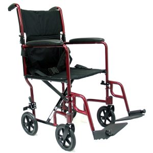Fauteuil de transport Ultra-Léger avec siège de 19"