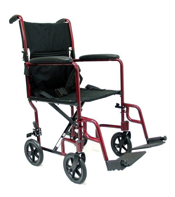 Fauteuil de transport Ultra-Léger avec siège de 19"