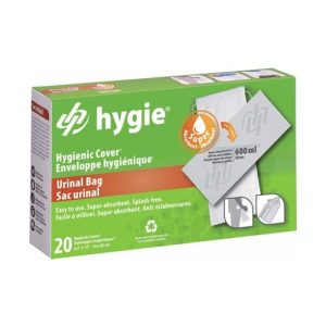 Sac pour urinal Hygie  ( 20/pqt )