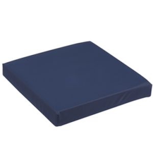Coussin Belpro Visco bleu avec housse  17" x  17" x  2.5"