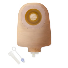 Sac pour urostomie 1 Pièce Flextend transparent précoupé 1 1/2"