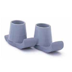 Skis gris  7/8" pour marchette