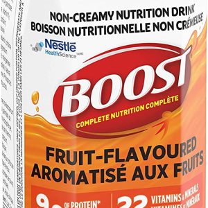 Substitut de repas liquide Boost au pêche 8 oz  ( 24/cs )