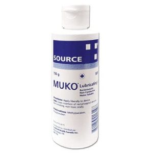 Gelée lubrifiante hydrosoluble, Muko, 150g (sans carbomère)